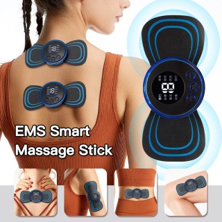 Mini Portable Electric Pulse Neck Massager Cervical Back Muscle