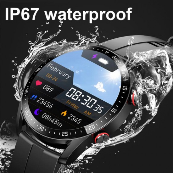 
HW20 Smart Watch ECG+PPG Business Bluetooth Call Heart Rate Blood Pressure Monitoring Sports Message Reminder Smart Watch
